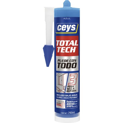 CEYS TOTAL TECH AZUL CARTUCHO 290ML